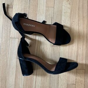 NWOT Maurices black heels size 7